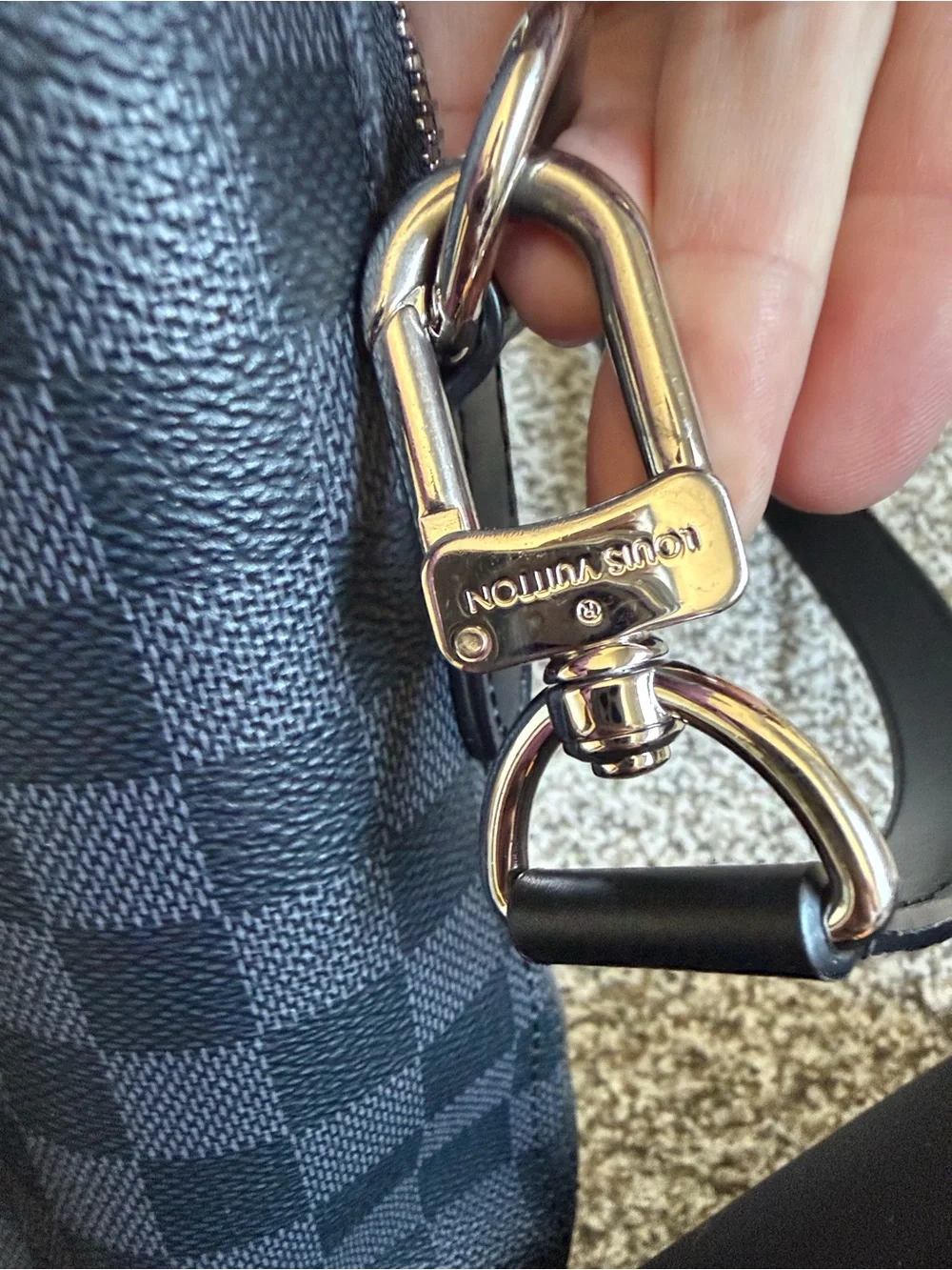 Louis Vuitton Porte-Documents Jour - Damier Briefcase Bag - Leather Trim